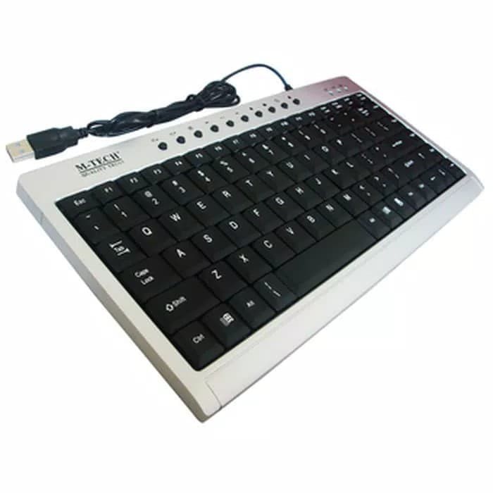 KEYBOARD MINI MULTIMEDIA SLIM COLOR MTK-01 M-TECH