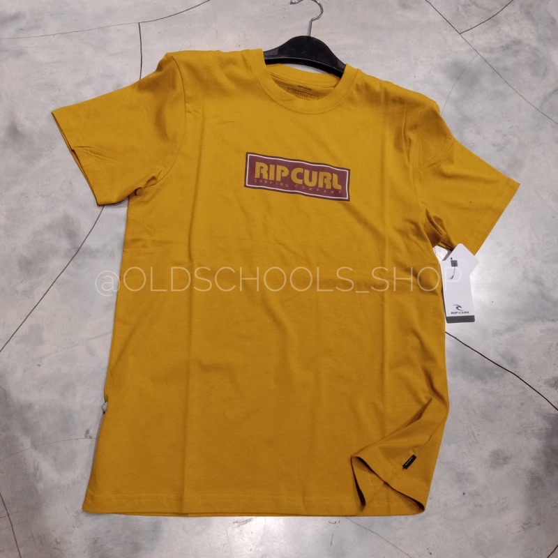 Kaos Ripcurl Big mumma icon tee mustard