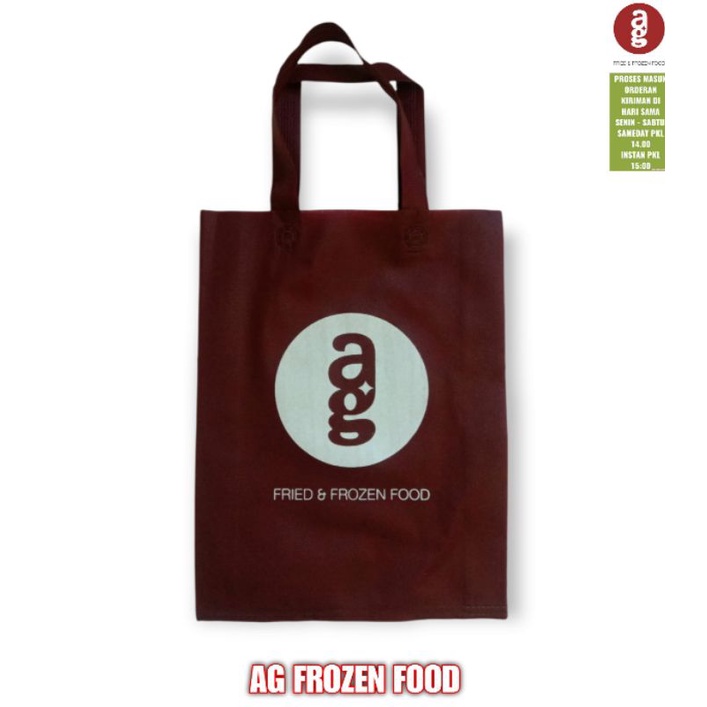 

Tambahan Packaging Goodie bag AG FROZEN