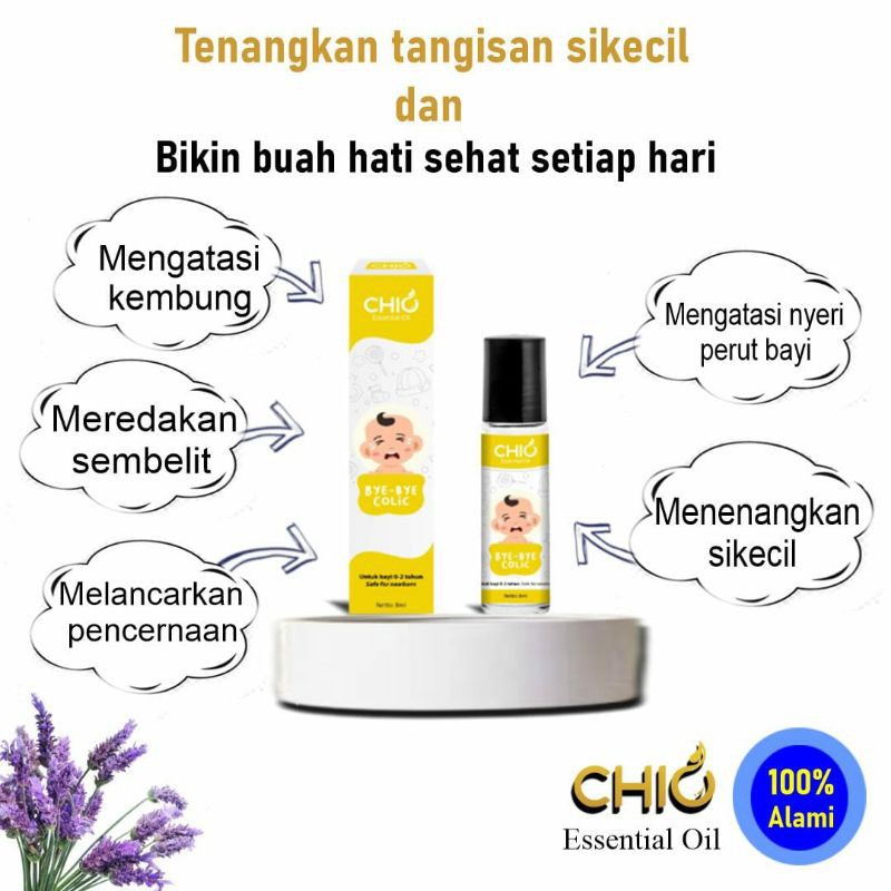 Minyak Aromaterapi / aromatherapy Essential Oil Chio Bayi 0-2 Tahun