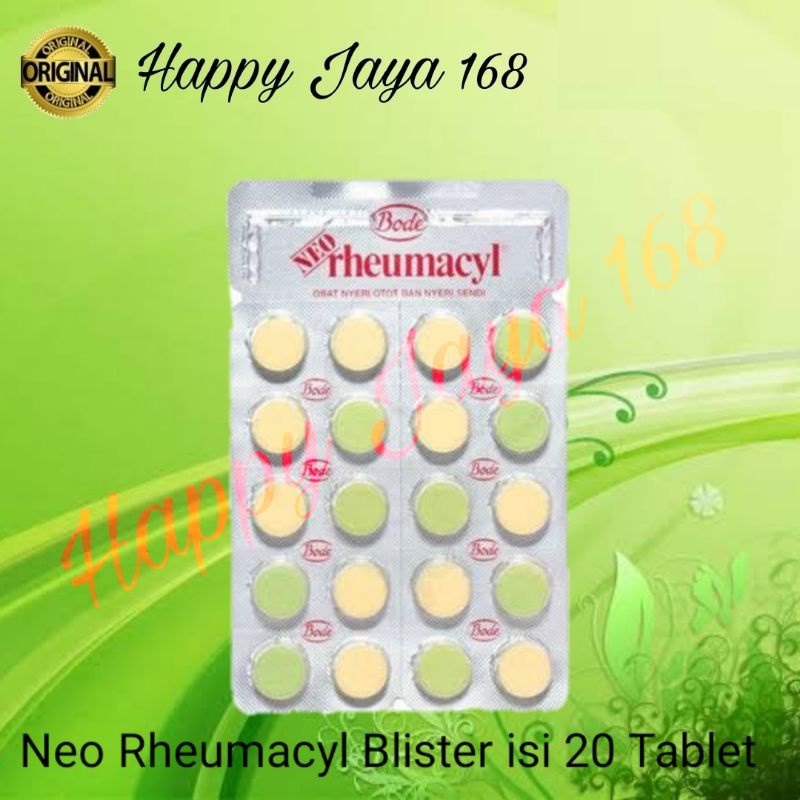 Neo Rheumacyl Obat Nyeri Sendi Otot Blister isi 20 Tablet