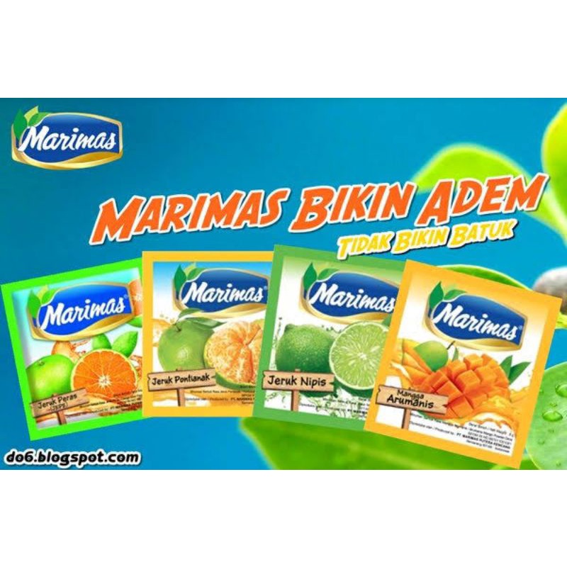 

marimas serbuk minuman rasa buah isi 1 renceng