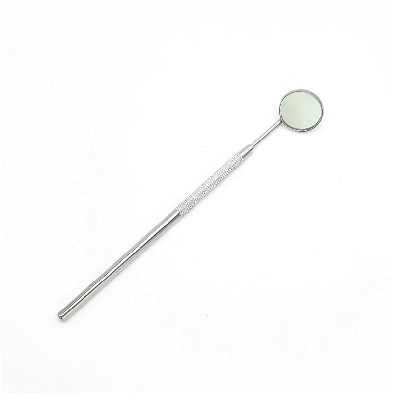 Kaca Mulut Gigi Ss alat kedokteran Stainless Steel Anti karat - Behel dental ortho mirror . Cermin Gigi untuk Melihat karang Gigi atau Behel di dalam Mulut