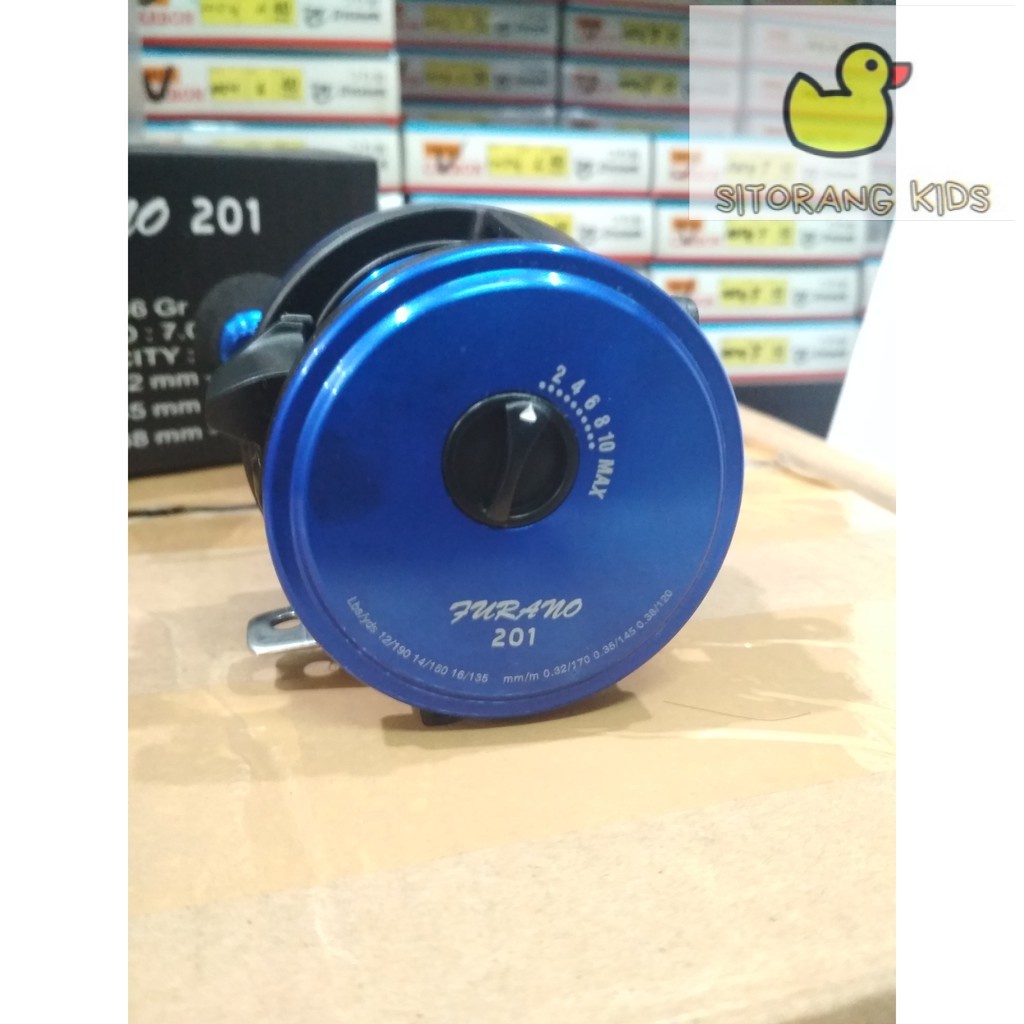 [Promo] Reel OH Over Head Utecate Furano 101 dan 201 15 BB Biru