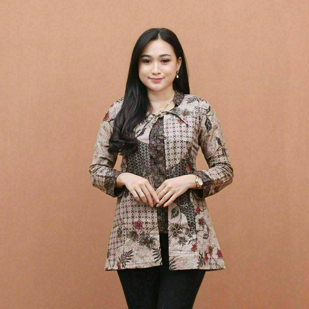 Couple Batik baju pria wanita batik seragam kantor batik pesta M L XL XXL baju modis seragam batik