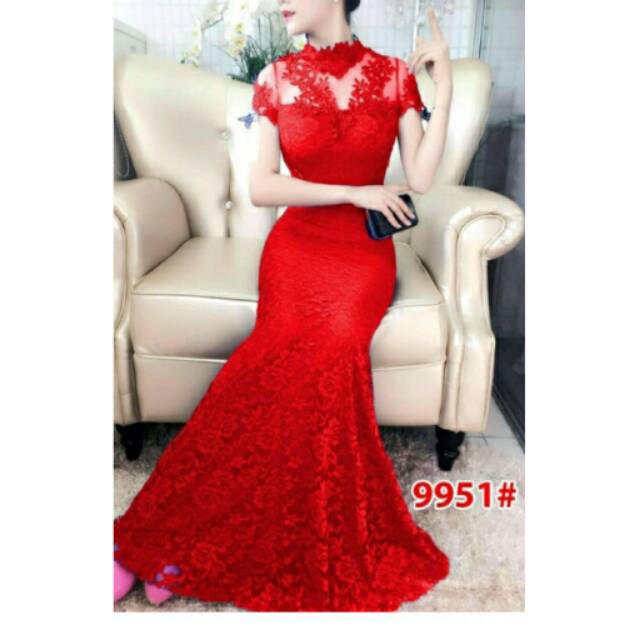 baju pesta import / gaun pesta import / baju pesta brokat