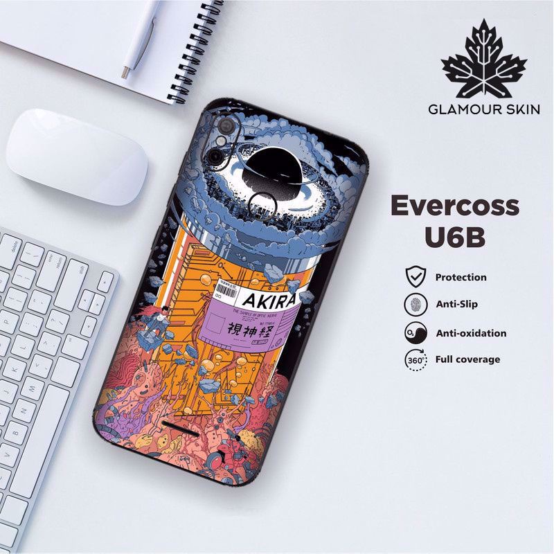 *2Pcs* EVERCOSS U6B Garskin Case/Stiker Protector Free Custom & COD