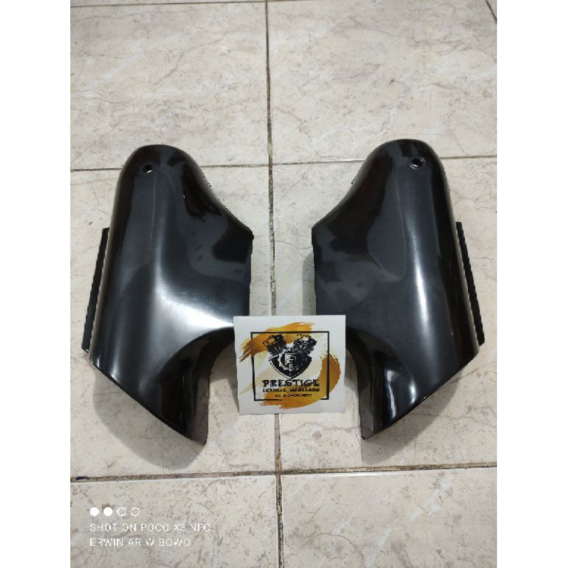 Tutup shock depan Satria 2tak Lumba blank