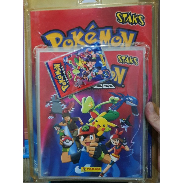 Album Pokemon Staks Panini Tazos Coin