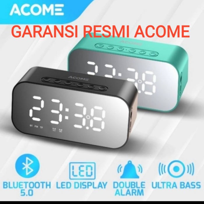 ACOME A5 Speaker Bluetooth Jam Digital LED Alarm