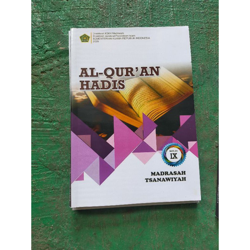 Sepaket buku siswa depag k13 untuk mts fikih kurdis akidah ski kls 9