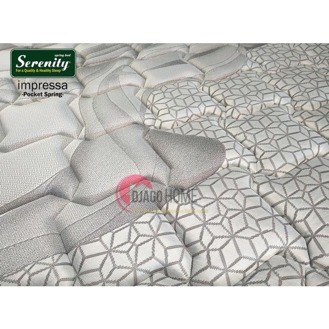 Kasur Spring Bed Elite Serenity Impressa Pocket Spring Size 160x200