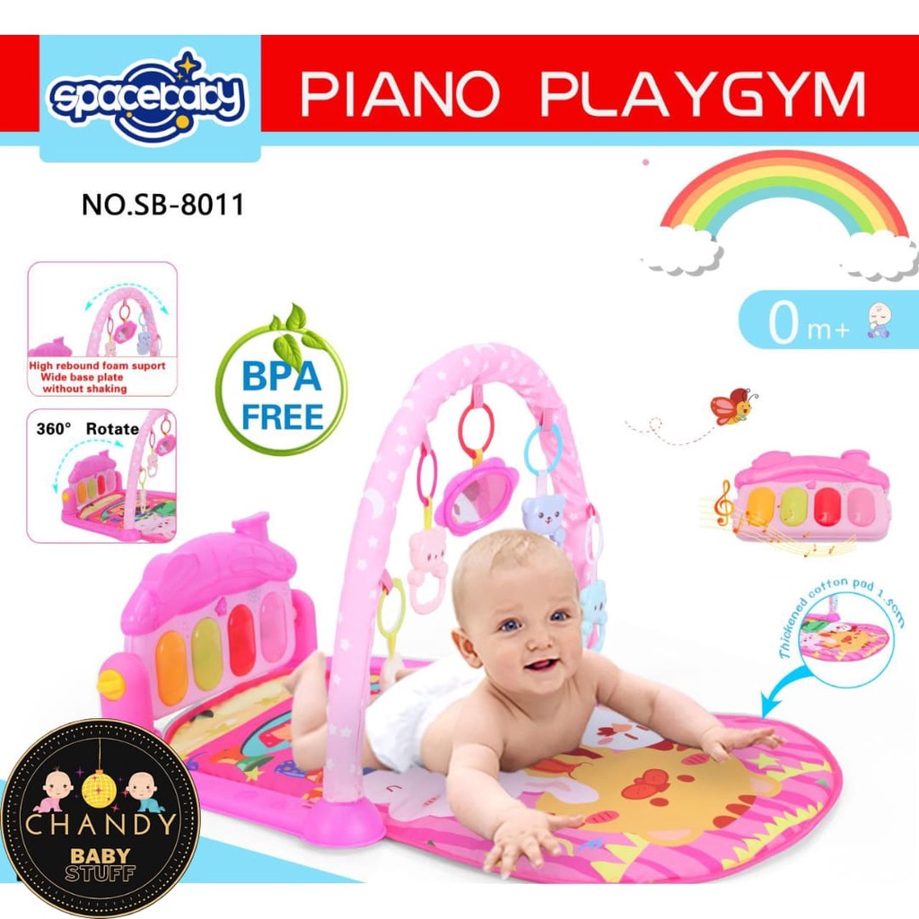 PIANO PLAYGYM MAT SB-8011 SPACEBABY ALL IN 1 MAINAN BAYI (MUSIK)