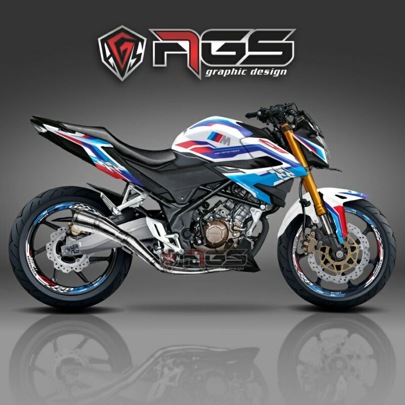 DECAL HONDA CB150R new / DECAL STICKER CB150R V3 BMW / DECAL FULL BODY / CBV3 / agsgraphic