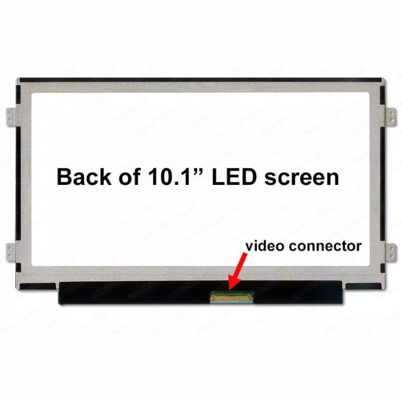 LCD LED 10.1 Acer Aspire One D255 D257 D260 D270 HAPPY2 HAPPY slim 40 pin free paking kayu