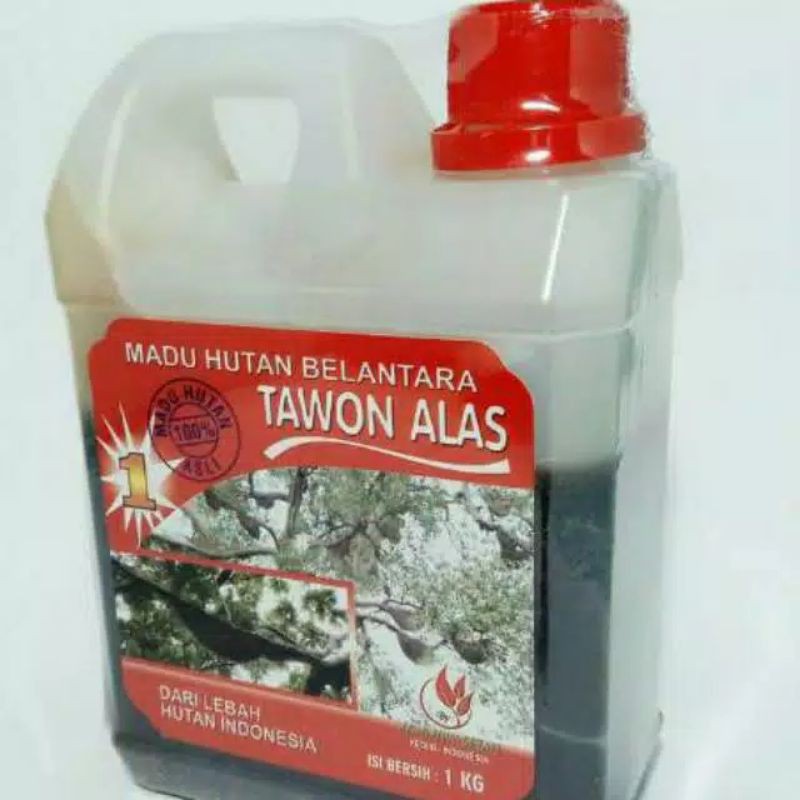 

Madu Hutan Belantara 1Kg - Madu Tawon Alas 1 Kg - Madu Pohon Sialang Murni Original Madu Hutan Asli