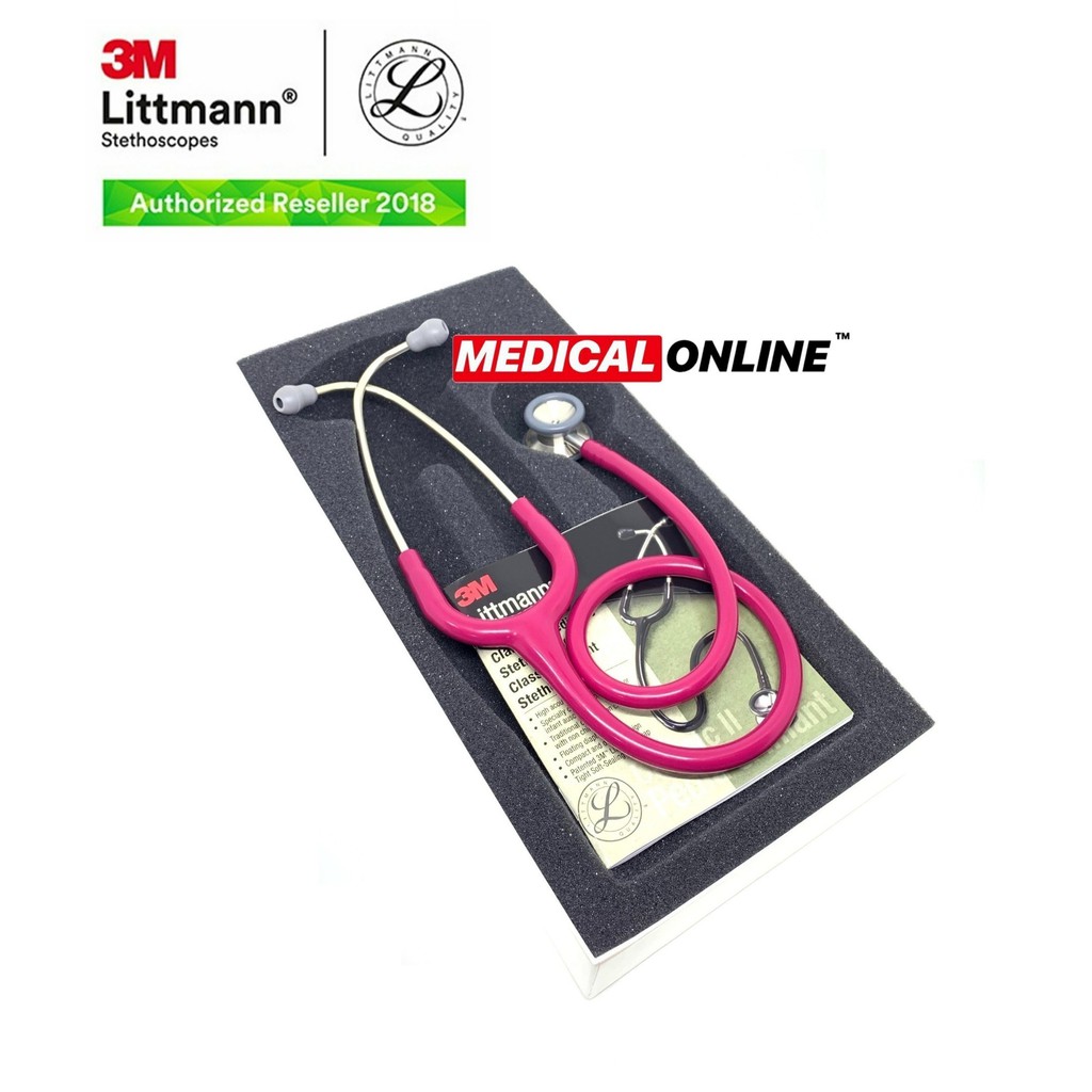 3M STETOSKOP LITTMANN CLASSIC II PEDIATRIC RASPBERRY 2122 STANDARD LITMAN LITMANN MEDICAL ONLINE