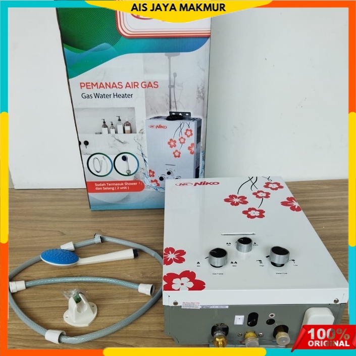Niko Gas Water Heater Tempered Glass NK-6LDG LUX / Water Heater Niko