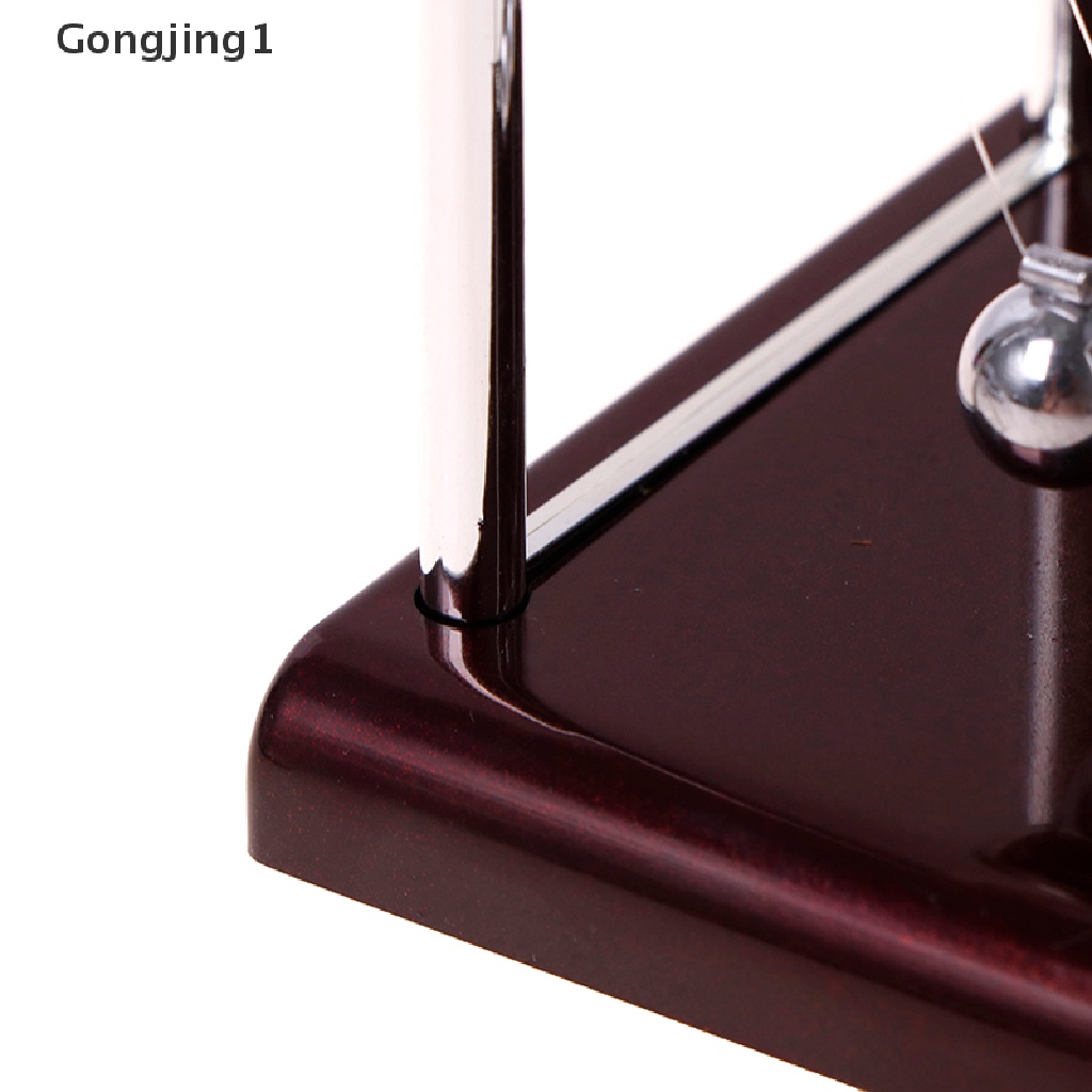 Gongjing1 Bola Pendulum Newton 's Cradle Bahan Metal Untuk Dekorasi Meja Balance Ball