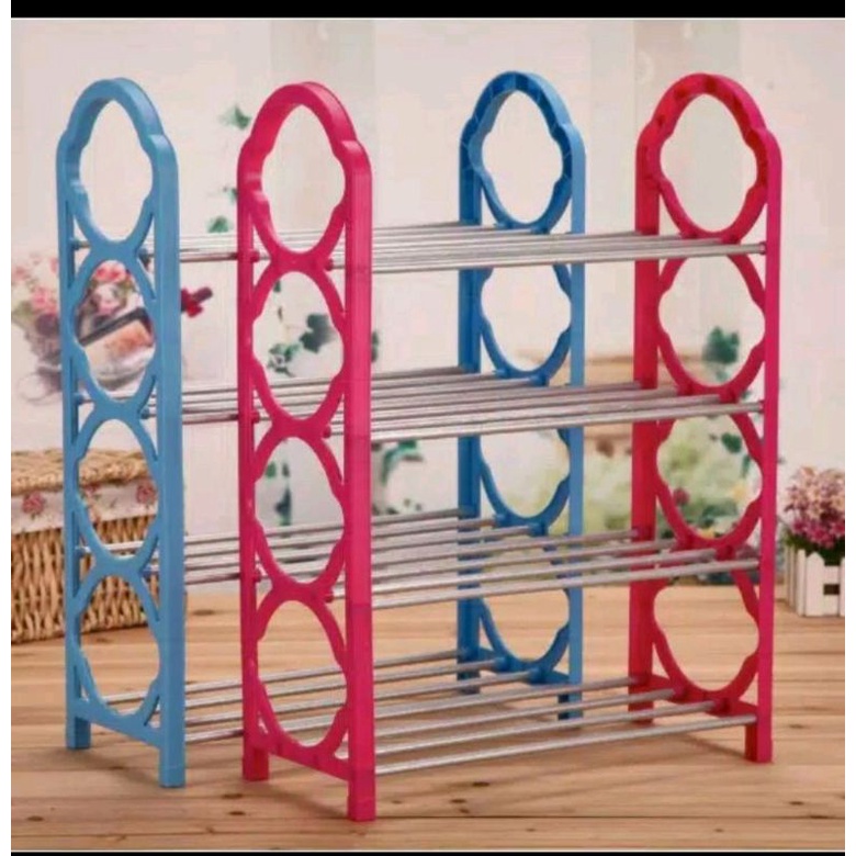 Rak sepatu 4 susun,rak sepatu 5 susun, rak sepatu stainless,rak sepatu gsf