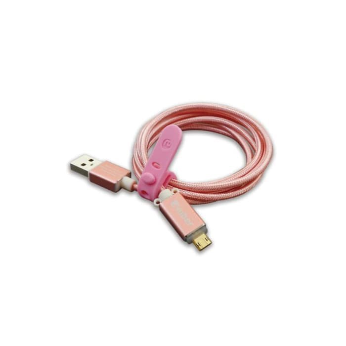 Amber MUB-L02 - LiPower Cable, USB A- Micro B, 1.2m, RoseGold