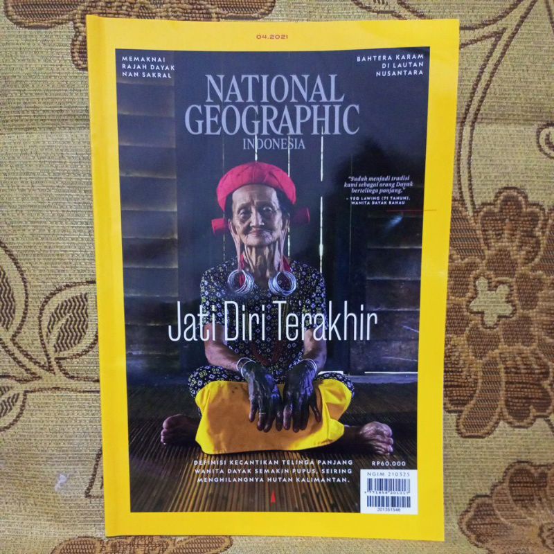 MAJALAH NATIONAL GEOGRAPHIC APRIL 2021