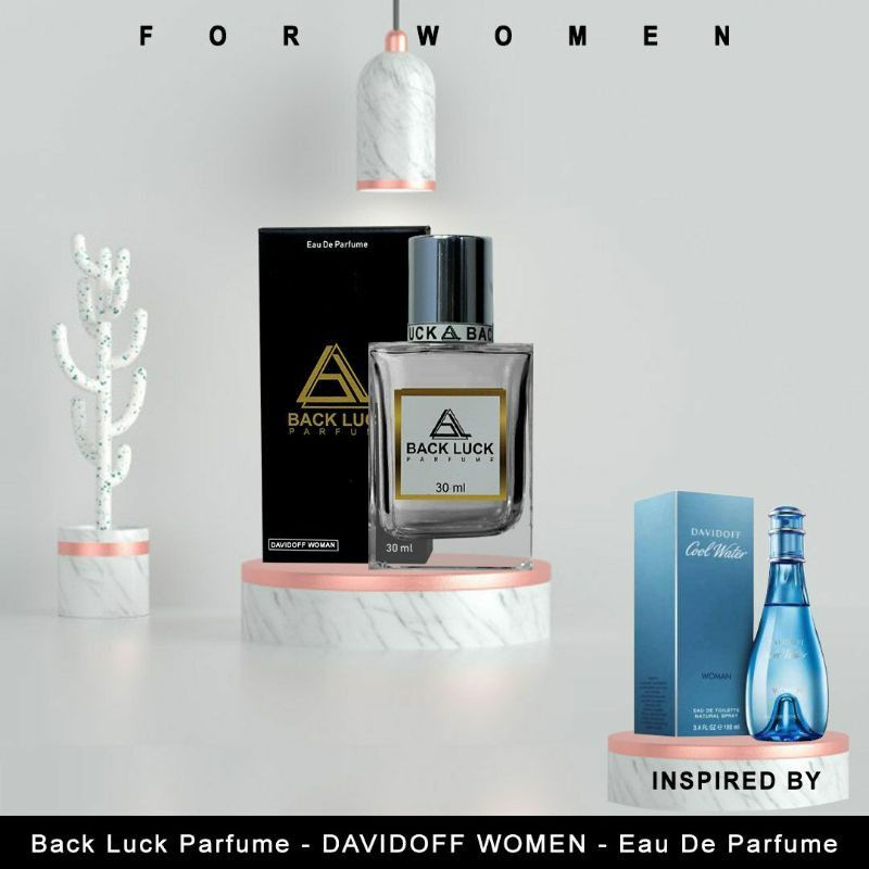 DAVIDOFF WOMAN BY BACK LUCK PARFUM MURAH