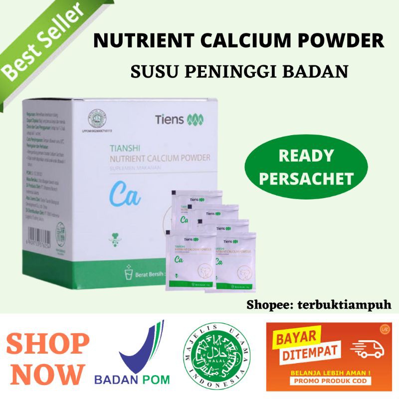 

Susu Peninggi Badan Tiens Nutrient Calcium Powder Kalsium Peninggi Badan Tiens