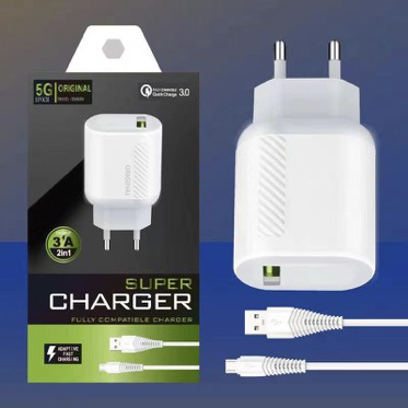 [RO ACC] CHARGER FAST CHARGING NANVAN TD-T40 MICRO USB / TYPE C