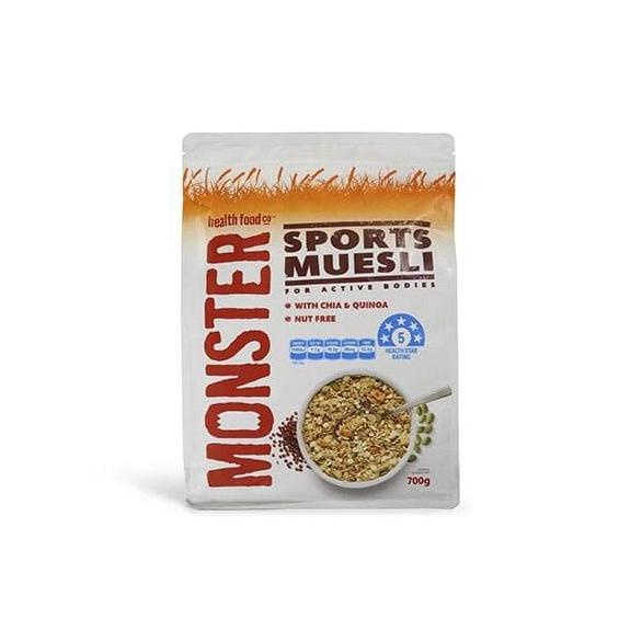 

W2Fit Monster Sports Muesli 700Gr Cereal Sereal Sport Chia
