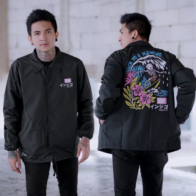 Jaket Coach Indigo | Jaket Coach Wangker | Jaket Coach Erigo | Jaket Coach Murah | Jaket Coach