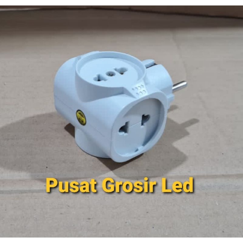 Steker T datar 4 Cabang Lumment