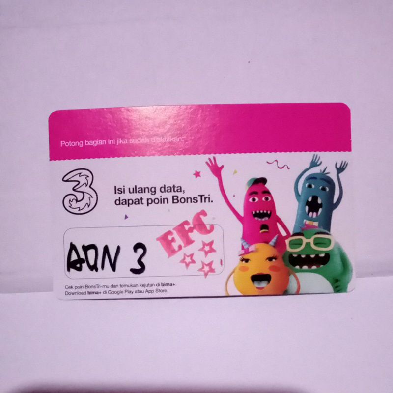 TRI AON 3GB | VOUCHER TRI AON 3GB