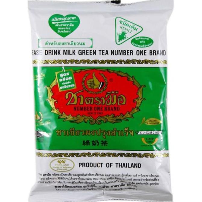 

Thai Green Tea Number One Brand Teh Hijau Thailand 200g TERBARU