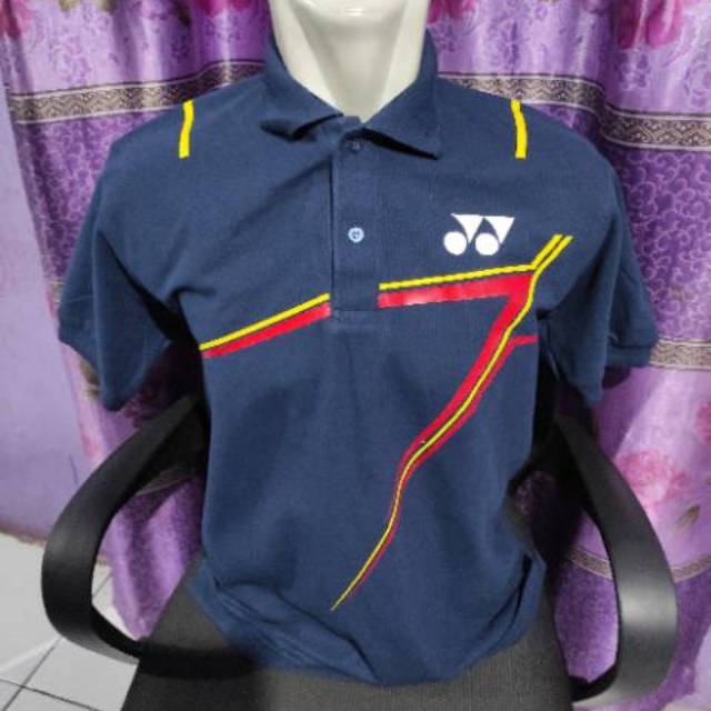 Tshirt baju kaos kerah YONEX