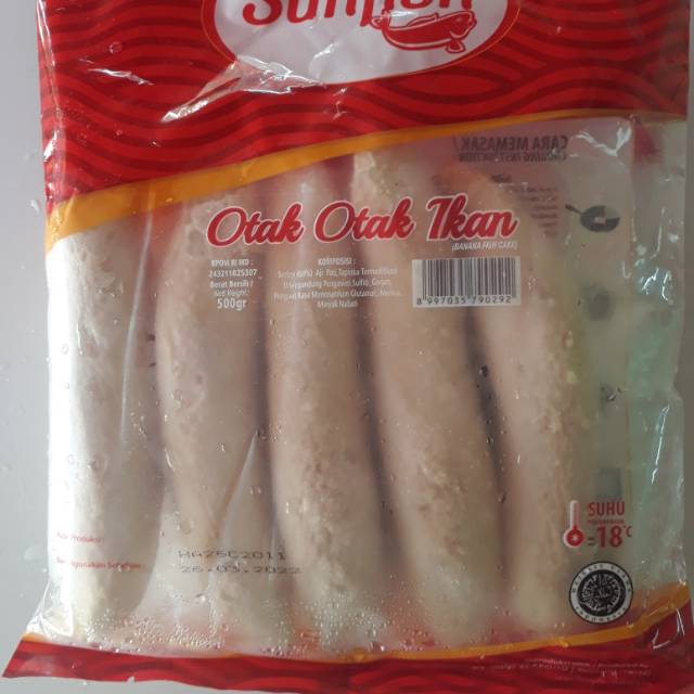 

Sunfish Otak Otak Singapore 500 gr