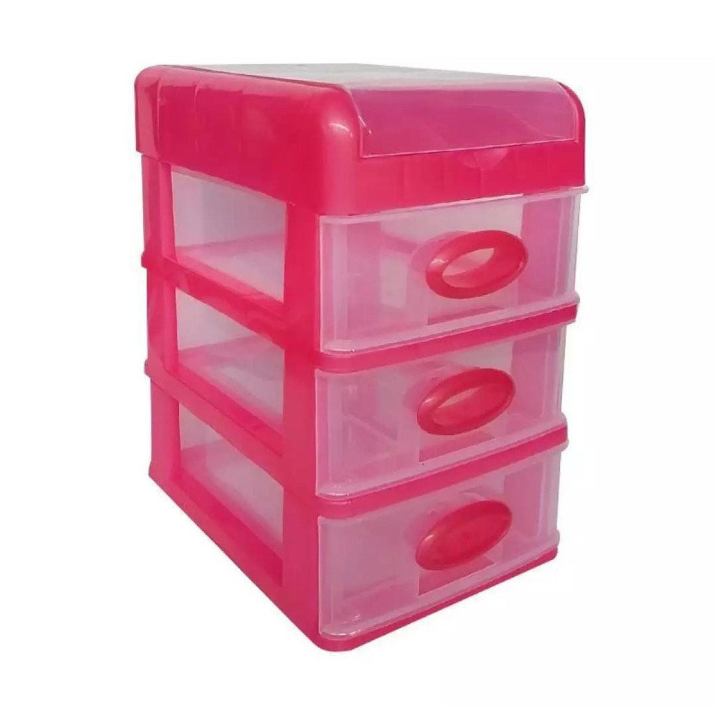SHINPO Laci Susun Mini Plastik 3 Susun/Laci Plastik/Laci Mini/Laci Susun /Laci