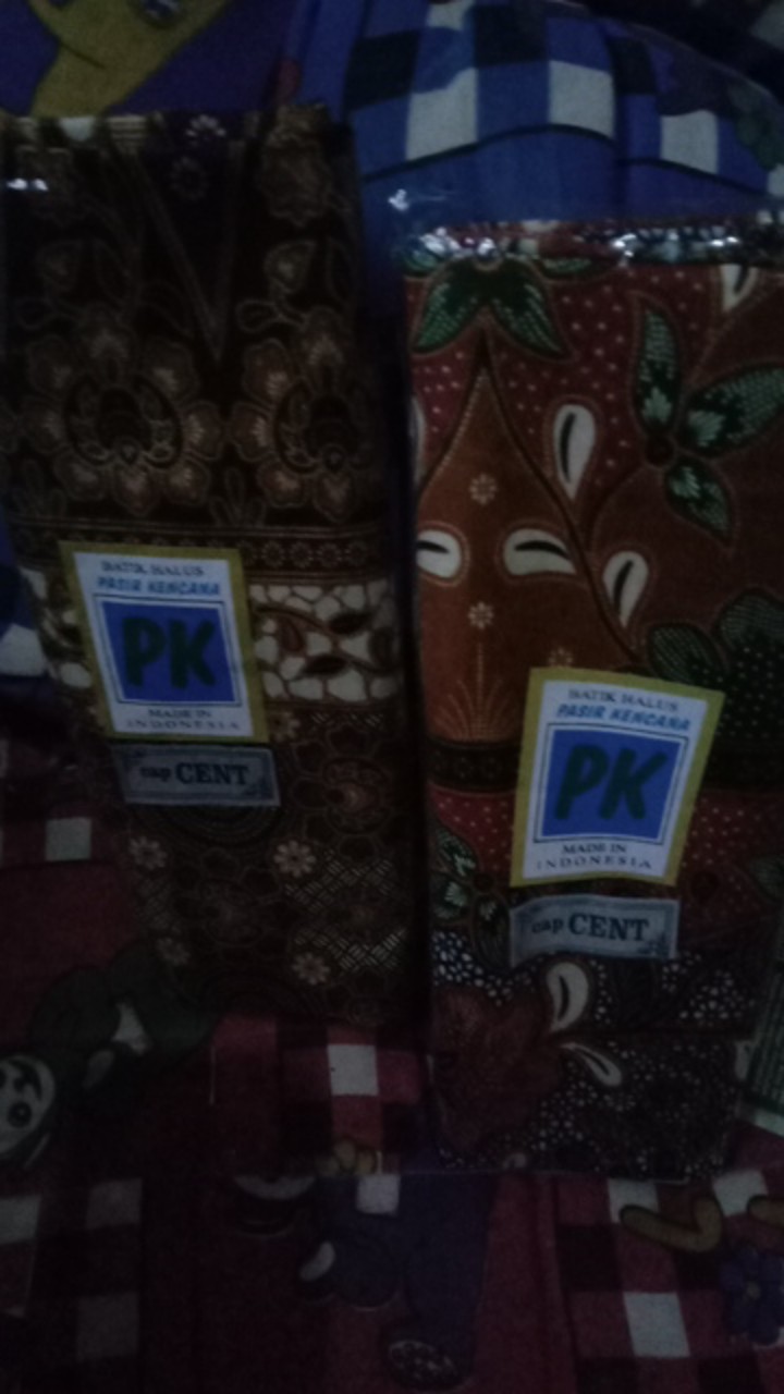 Sarung Murah Bagus  Batik Wanita Cap Cent Sudah Jahit Siap Pakai