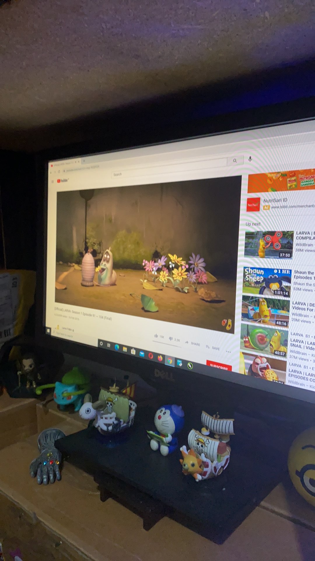 Vas Bunga Kecil 15cm Dekorasi Berakna Vas Kaca Bunga Artificial