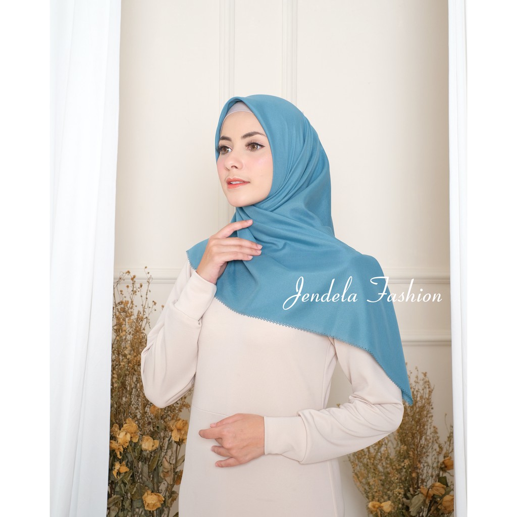 HIJAB SEGI EMPAT LASER CUT OSCARA AZARA VOAL PART 1