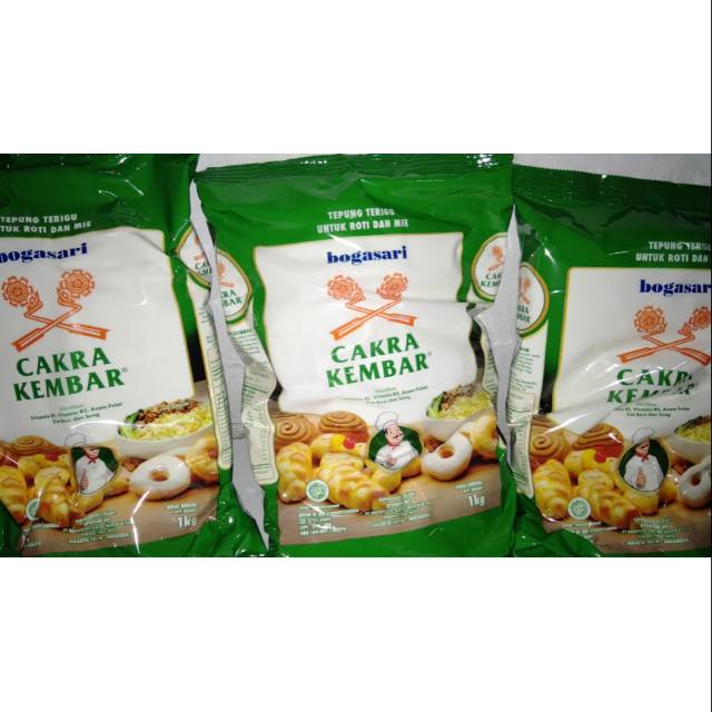 

Tepung cakra kembar premium 1kg