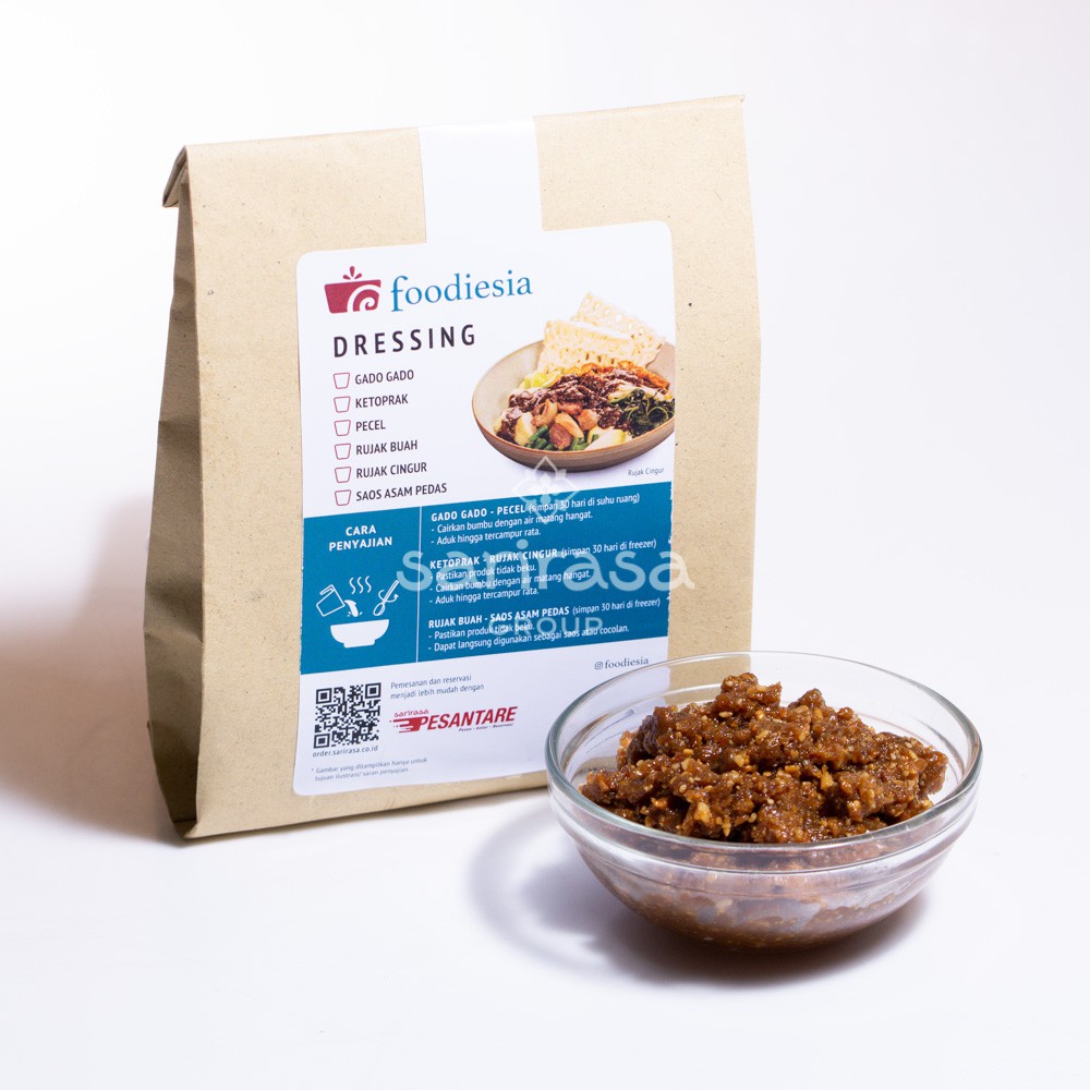 

Foodiesia Bumbu Pecel 250 gram