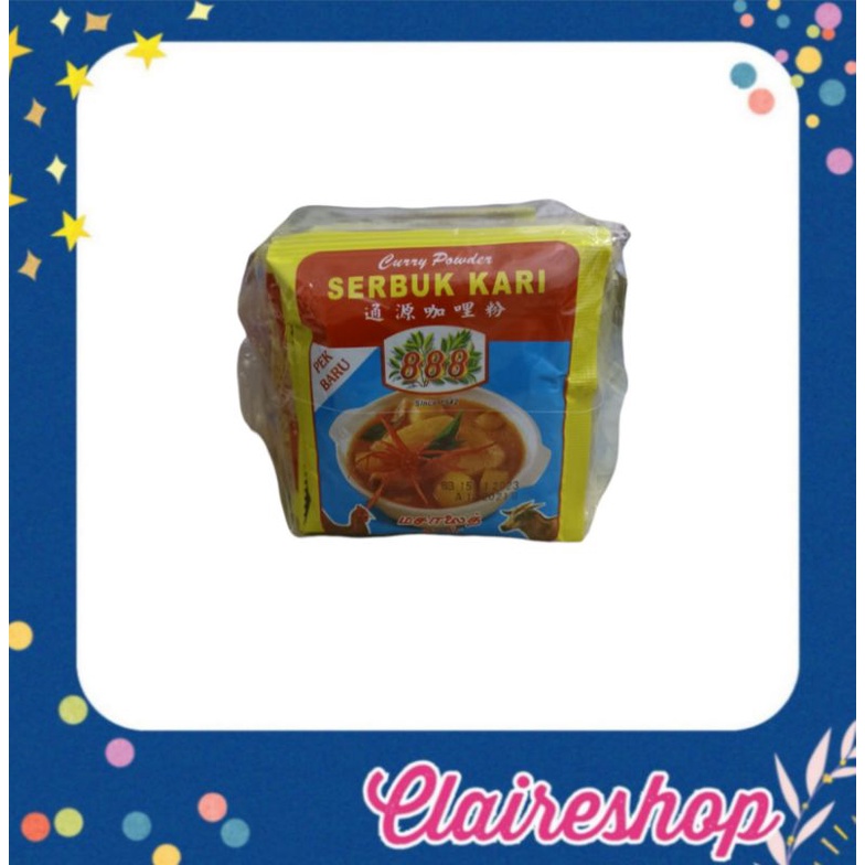 

Bumbu kari 888 25gr x 12s (1 pack)