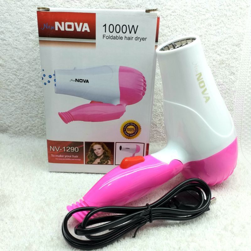 Hairdryer Rambut Nova Brasil NV-1290 // Pengering Rambut 350w