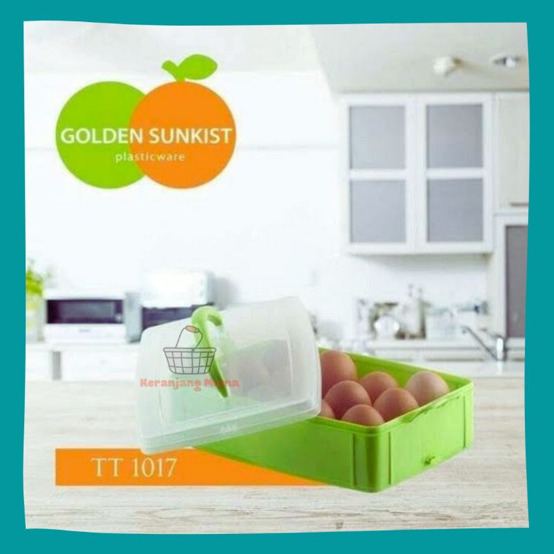 Tempat Telur Plastik / Wadah Telur 12 Sekat