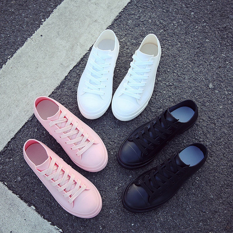 womens white rain boots