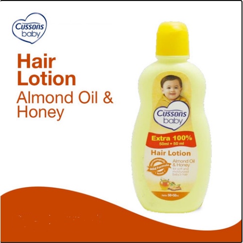 Cussons Baby Hair Lotion Candle Nut &amp; Celery, Coconut Oil, Avocado, Almond 100 ml &amp; 200 ml