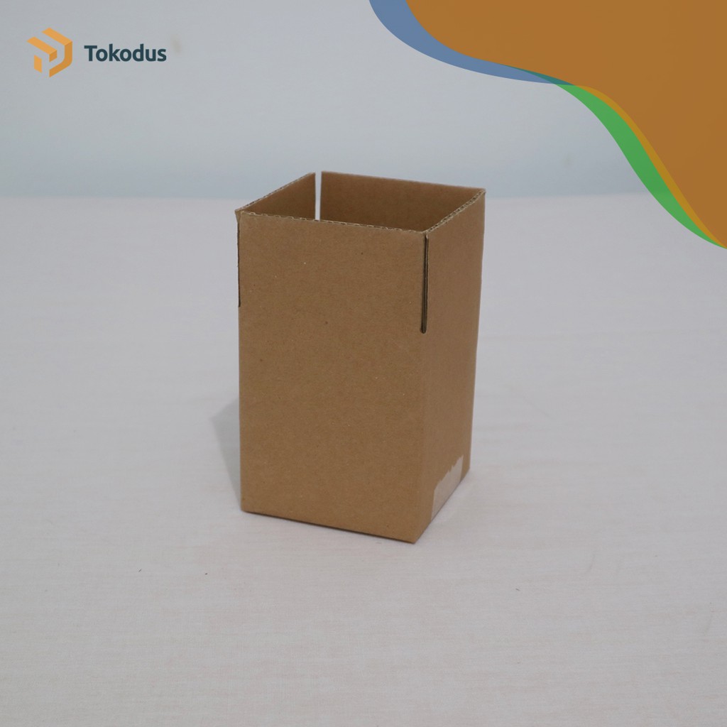KARDUS PACKING KECIL UK 9 x 9 x 10 cm POLOS COKELAT - Tokodus Bandung-3