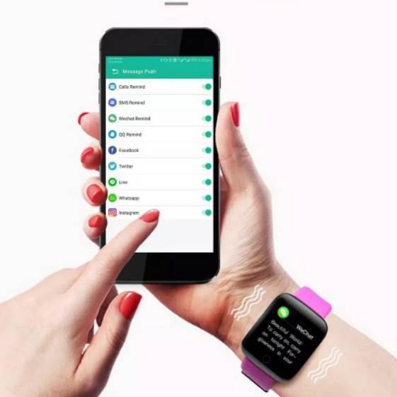 Hot Sell - Smartwatch 116 Plus Jam Tangan Pintar Detak Jantung Mix..