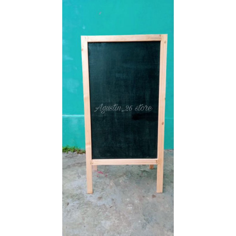 

PAPAN TULIS KAPUR 2 MUKA PAPAN BOARD KAYU PAPAN MENU CAFE DEKORASI WEDDING DEKORASI PESTA